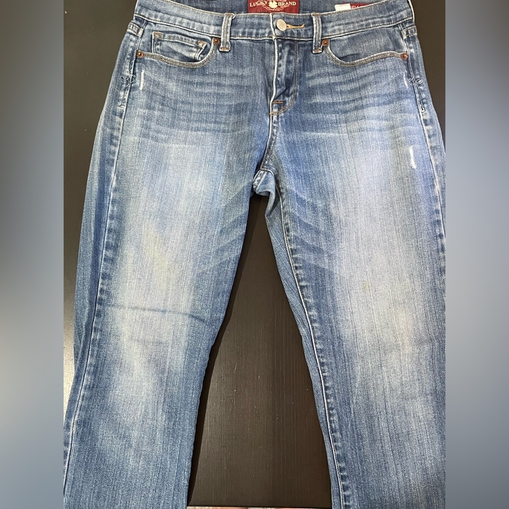 Lucky Brand Sofia Straight Cotton Jeans *Excellent Cond*. Size 8